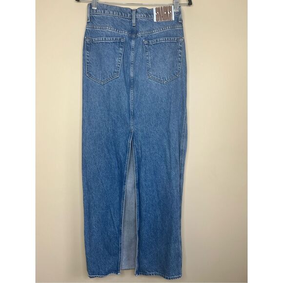 MOTHER Snacks The Candy Stick Skirt in Dine N Dash - Picture 5 of 9